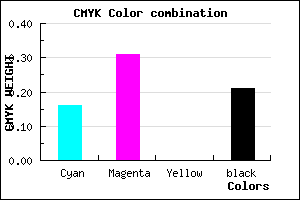 #A98CCA color CMYK mixer