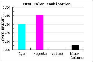 #A98DF1 color CMYK mixer