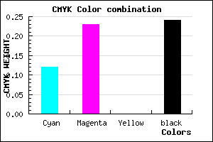 #A995C1 color CMYK mixer