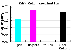 #A99DC9 color CMYK mixer