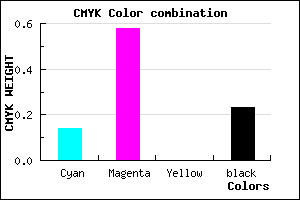 #A953C5 color CMYK mixer