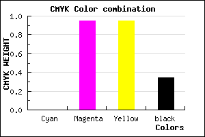 #A90909 color CMYK mixer