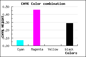 #A962B6 color CMYK mixer
