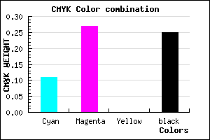 #AA8BBF color CMYK mixer