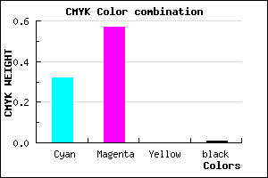 #AB6CFD color CMYK mixer