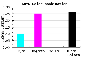 #AB8DBD color CMYK mixer