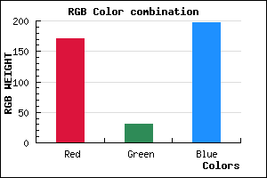 rgb background color #AB1FC5 mixer