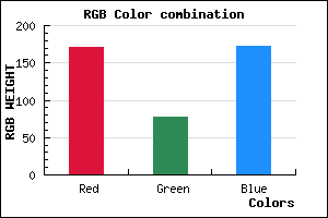 rgb background color #AB4EAC mixer