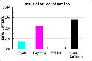 #AC90B8 color CMYK mixer