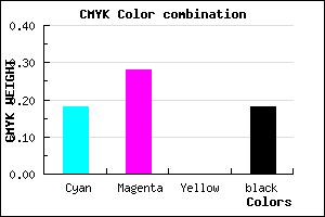 #AC97D1 color CMYK mixer