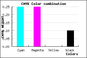 #ACABE5 color CMYK mixer