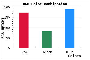 rgb background color #AC52BC mixer
