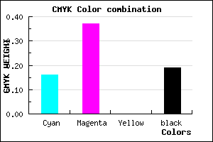 #AD82CE color CMYK mixer