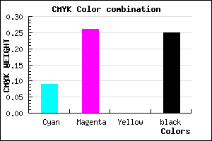 #AD8CBE color CMYK mixer