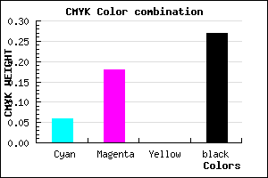 #AD97B9 color CMYK mixer