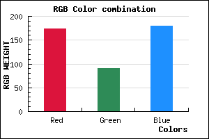 rgb background color #AD5AB4 mixer
