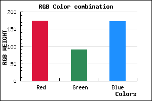 rgb background color #AD5BAC mixer