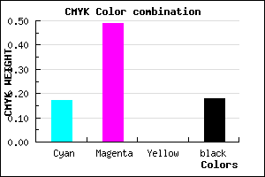 #AE6BD1 color CMYK mixer
