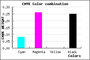 #AE8CBE color CMYK mixer