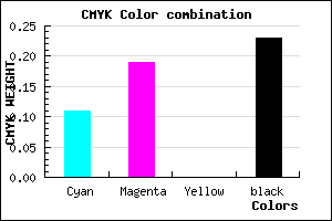 #AE9EC4 color CMYK mixer