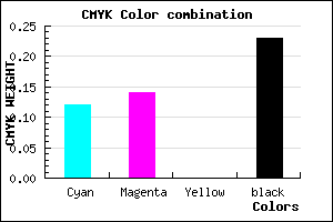 #AEA9C5 color CMYK mixer