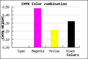 #AE5A89 color CMYK mixer