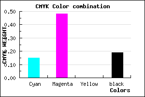 #AF6CCF color CMYK mixer