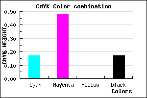#AF6ED4 color CMYK mixer