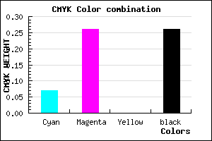 #AF8CBC color CMYK mixer