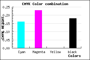 #AFA1D1 color CMYK mixer