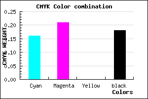 #AFA4D0 color CMYK mixer