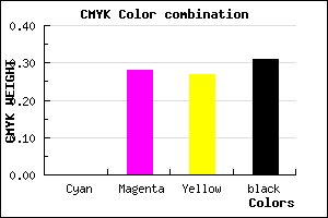 #B07E81 color CMYK mixer