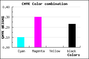 #B08AC4 color CMYK mixer