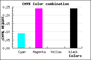 #B094C2 color CMYK mixer