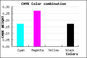 #B09BD3 color CMYK mixer