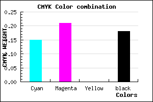#B0A4D0 color CMYK mixer