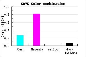 #B02BEF color CMYK mixer