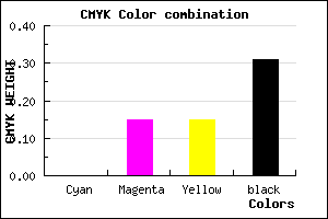 #B19797 color CMYK mixer