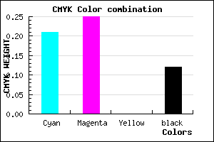 #B1A9E1 color CMYK mixer