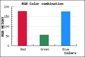 rgb background color #B137AF mixer