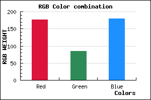 rgb background color #B154B4 mixer
