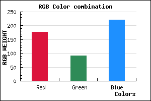 rgb background color #B15CDC mixer