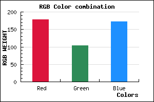 rgb background color #B267AC mixer