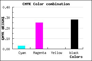 #B28AB8 color CMYK mixer