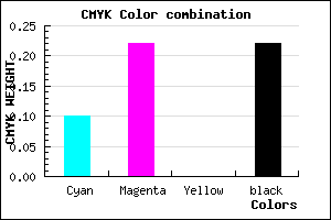 #B29AC6 color CMYK mixer