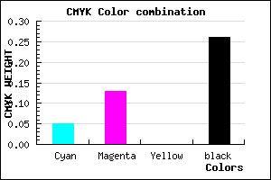 #B2A4BC color CMYK mixer