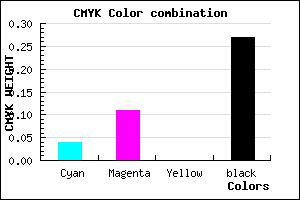 #B2A6BA color CMYK mixer