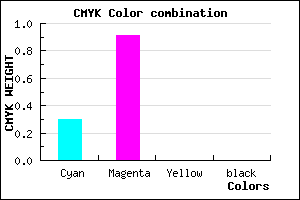 #B217FF color CMYK mixer