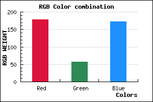 rgb background color #B239AC mixer