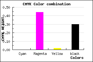 #B365AF color CMYK mixer
